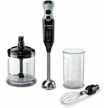 Bosch ErgoMixx MSM67160 Hand Blender with Turbo Function - Powerful, Versatile, and Sleek Black Design 